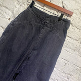 RACHEL COMEY BLACK WASHED DENIM JEANS