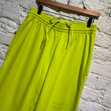 MARTINE ROSE NEON YELLOW SWEATPANTS