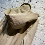 JW ANDERSON BEIGE BOMBER WITH REMOVABLE HOOD