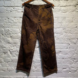 DRIES VAN NOTEN BROWN PRINT CORDS