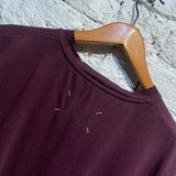 MARGIELA BORDEAUX T-SHIRT