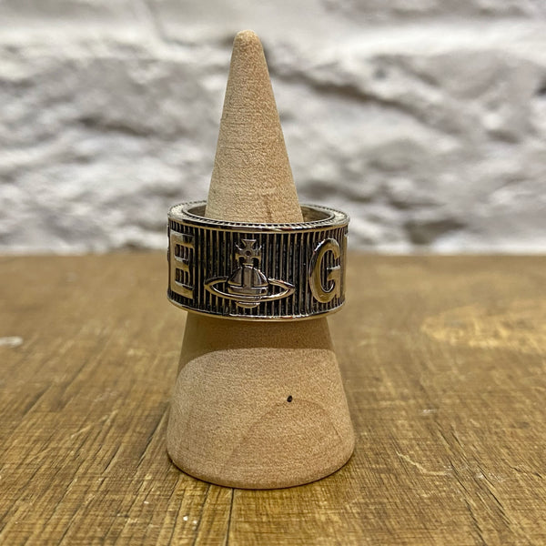 VIVIENNE WESTWOOD GET A LIFE BAND RING