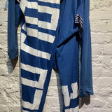 VIVIENNE WESTWOOD/WORLDS END LEONARD PELTIER IS INNOCENT SQUIGGLE SASH TOP