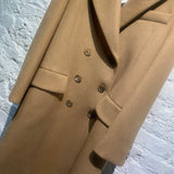 MIU MIU CAMEL OVERCOAT
