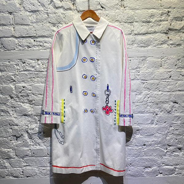 MIRA MIKATI ILLUSTRATED OVERCOAT