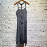 MAX MARA WEEKEND GREY LINEN PINAFORE