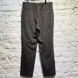 VERSACE VERSUS VINTAGE BROWN CHALK STRIPE SUIT