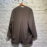 BISHOOL BROWN FINE WOOL JACKET