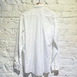 ALEXANDER MCQUEEN WHITE LONG SLEEVED SHIRT
