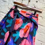 ISSEY MIYAKE FLORAL PRINT TWO PIECE