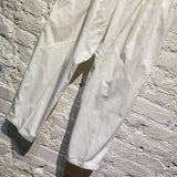ALEXANDER MCQUEEN WHITE TROUSERS