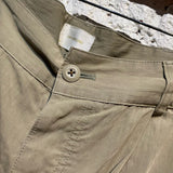 AIMÉ LEON DORE SAGE GREEN CARGO TROUSERS