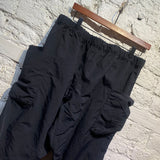 GOLDWIN NAVY NYLON CARGO TROUSERS