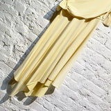 ACNE STUDIOS PALE YELLOW DRESS