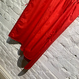EUDON CHOI RED COTTON DRESS