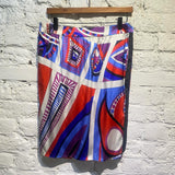EMILIO PUCCI SILK PRINT SKIRT