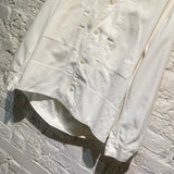 JOE CHIA SILK/COTTON WHITE JACKET