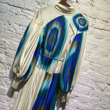 ALÉMAIS PLEATED PRINT DRESS