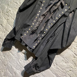 DOLCE & GABBANA D&G GREY COTTON BLOUSE