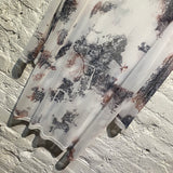 LUEDER MESH PRINT DRESS