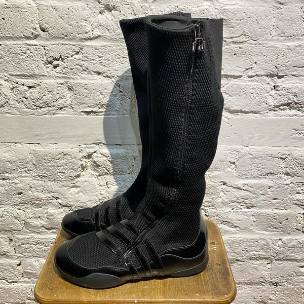 ADIDAS X MIAOU BLACK BOOTS