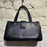 GIVENCHY BLACK LEATHER HANDBAG
