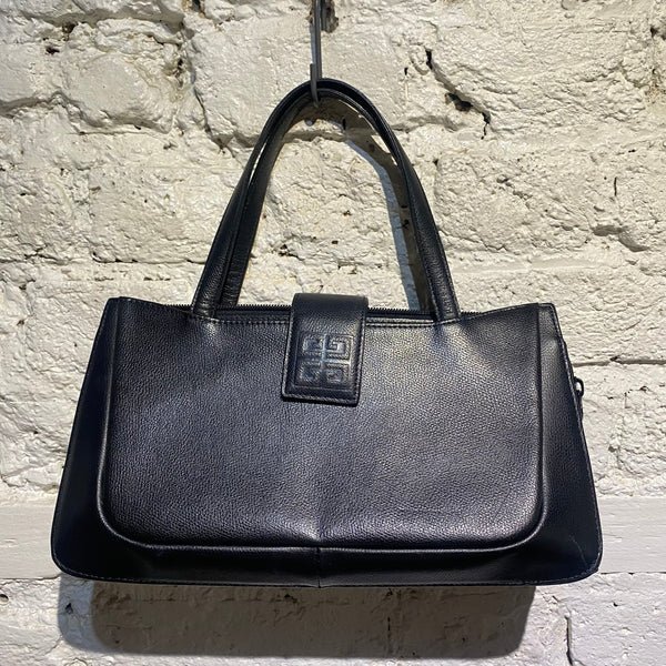 GIVENCHY BLACK LEATHER HANDBAG