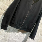 BALENCIAGA MIDNIGHT/BLACK COTTON BOMBER