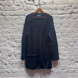 YOHJI YAMAMOTO
NAVY LONG CARDIGAN