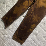 DRIES VAN NOTEN BROWN PRINT CORDS