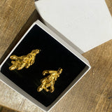 MUTTER 18k RECYCLED GOLD “CORAL” EARRINGS