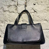 GIVENCHY BLACK LEATHER HANDBAG