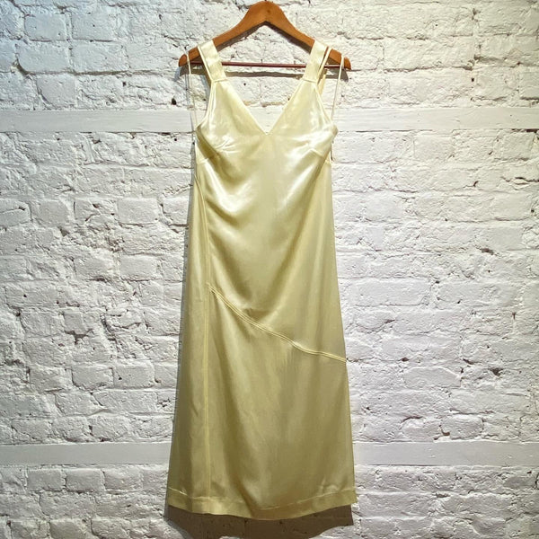 CALVIN KLEIN BABY YELLOW SLIP DRESS