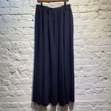 UNDERCOVER JUN TAKAHASHI NAVY PLEATED SKIRT