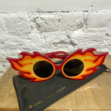 LINDA FARROW X YAZ BUKEY FIRE WALK WITH ME SUNGLASSES