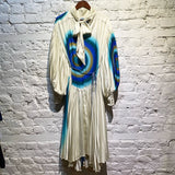 ALÉMAIS PLEATED PRINT DRESS