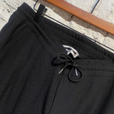 ALEXANDER MCQUEEN MCQ BLACK CREPE SWEATPANTS