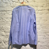 GUCCI BLUE/CREAM COLLAR CITY SHIRT