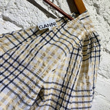 GANNI CHECK SUMMER DRESS
