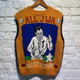 J.W. ANDERSON “COLLECTOR CARDS” ORANGE KNIT TANK