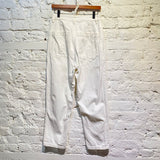 STUDIO NICHOLSON WHITE JEANS
