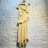 ACNE STUDIOS PALE YELLOW DRESS