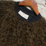 SONG FOR THE MUTE BROWN GOAT SPLIT SLEEVE KNIT
