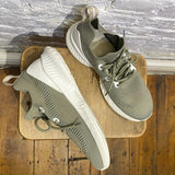 BOGGI SAGE GREEN TRAINERS