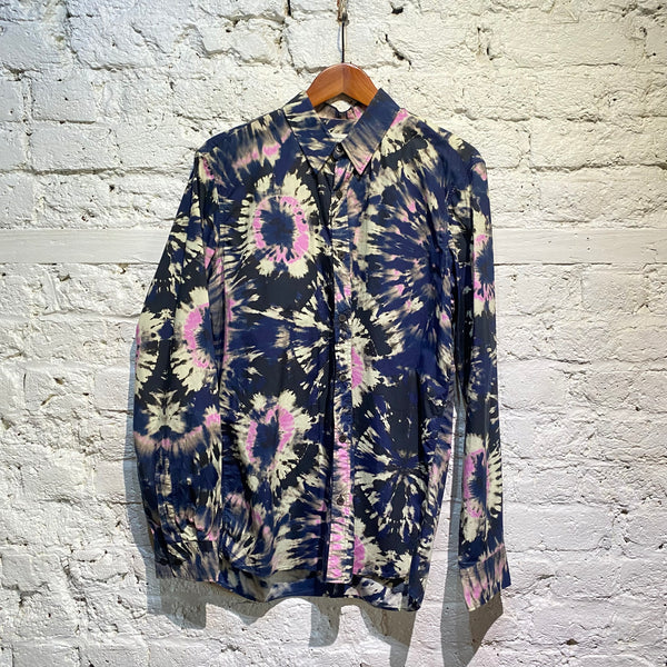 DRIES VAN NOTEN BATIK PRINT SHIRT