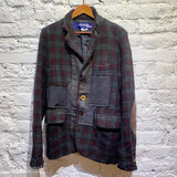 JUNYA WATANABE MAN PATCHWORK TWEED JACKET AD2013