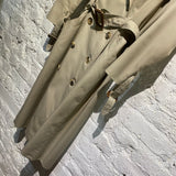 ALEXANDER MCQUEEN BEIGE TRENCH