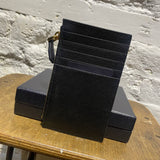 PRADA BLACK SAFFIANO CARD WALLET