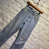 RE/DONE STONE WASH DENIM JEANS