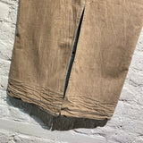 MARITHE + FRANCOIS GIRBAUD LIGHT DENIM BROWN SKIRT